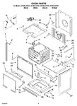 Diagram for 03 - Oven Parts