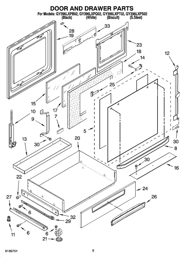 Diagram for GY396LXPB02