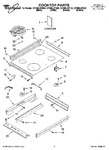 Diagram for 01 - Cooktop Parts