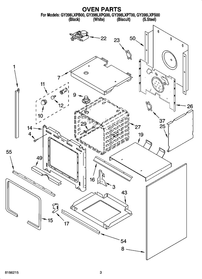 Diagram for GY398LXPT00