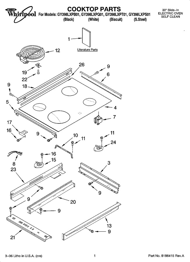 Diagram for GY398LXPS01