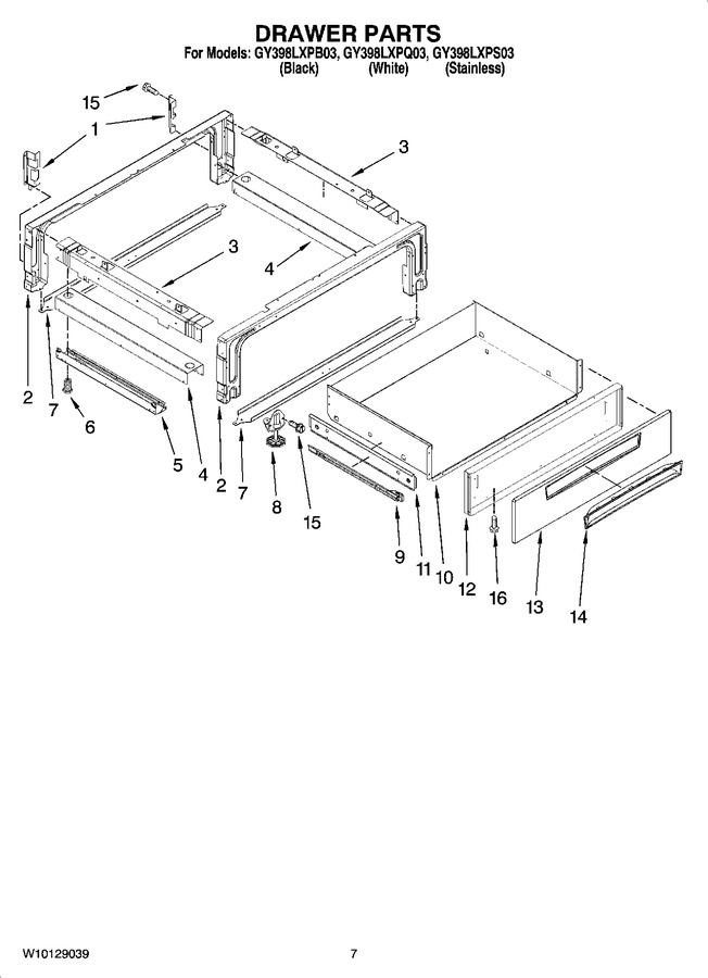 Diagram for GY398LXPS03