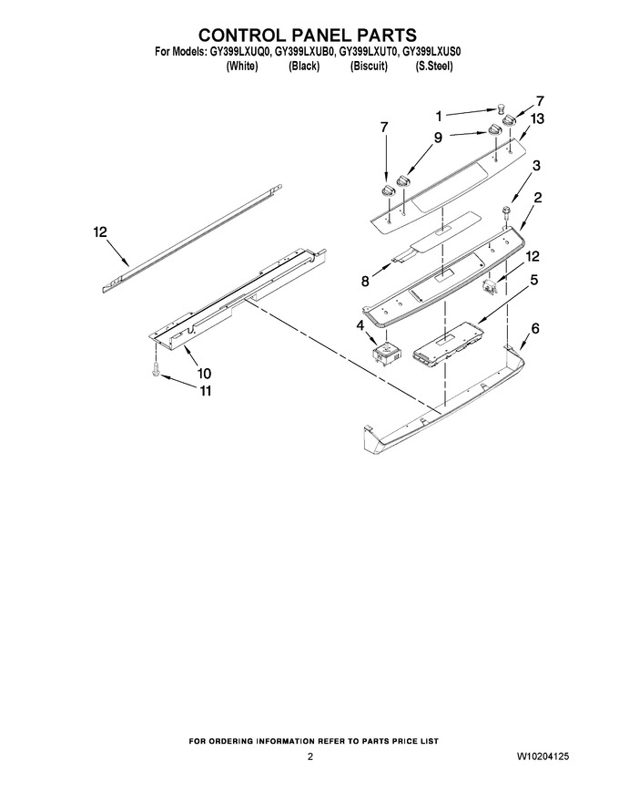 Diagram for GY399LXUQ0