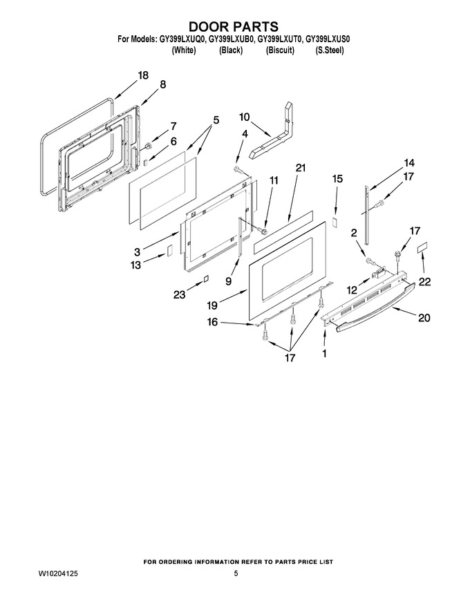 Diagram for GY399LXUS0