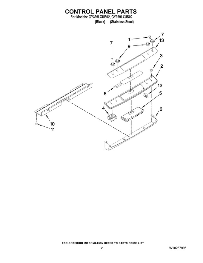 Diagram for GY399LXUB02