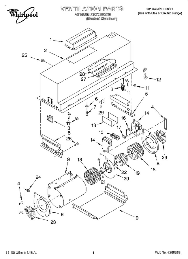 Diagram for GZ7730XGS0