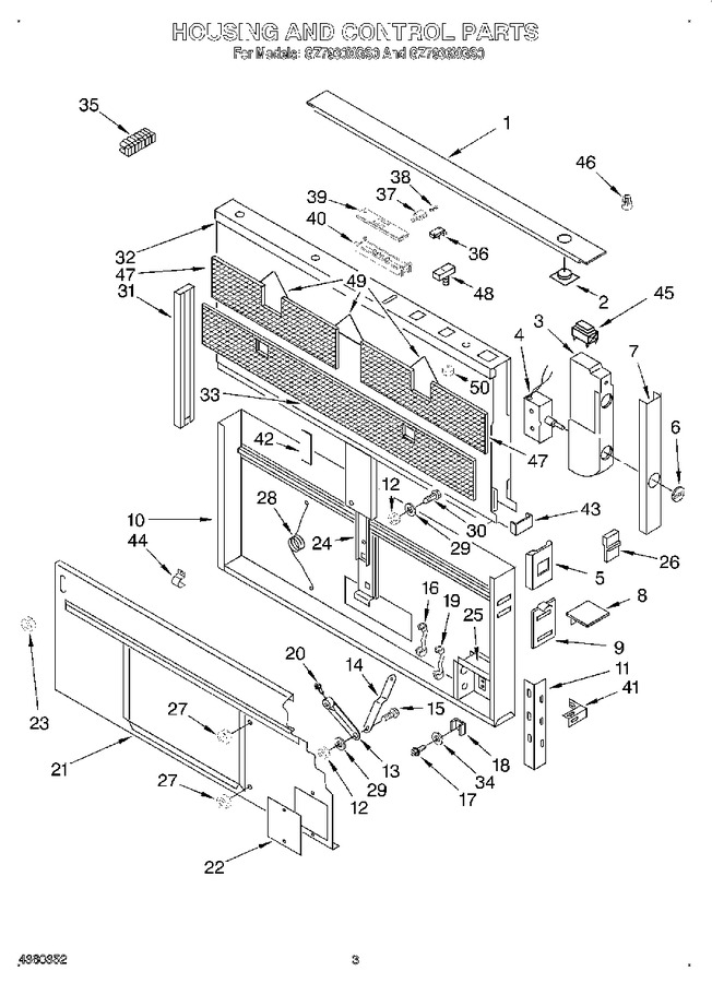 Diagram for GZ7930XGS0