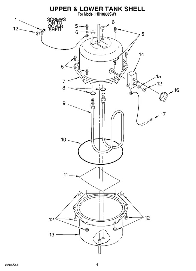 Diagram for HD1000JSW1