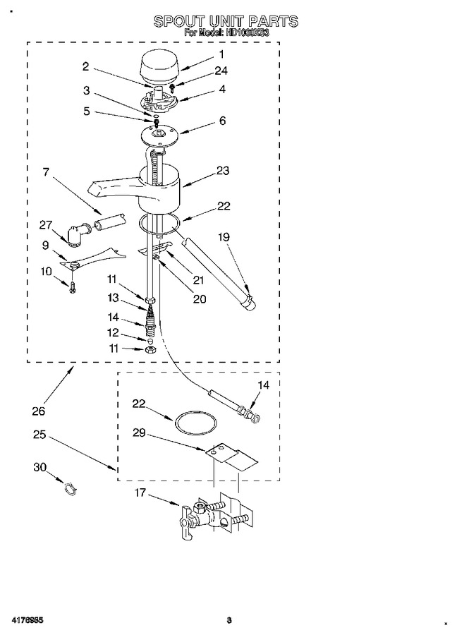 Diagram for HD1000XS3