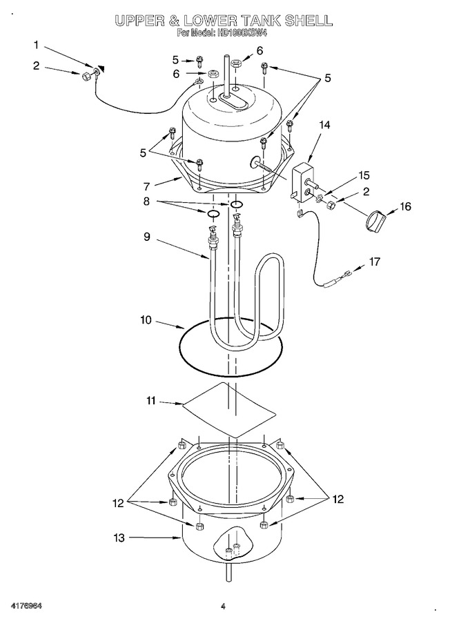 Diagram for HD1000XSW4