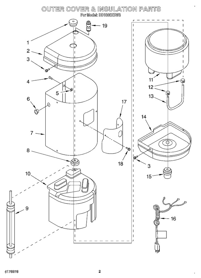 Diagram for HD1000XSW6