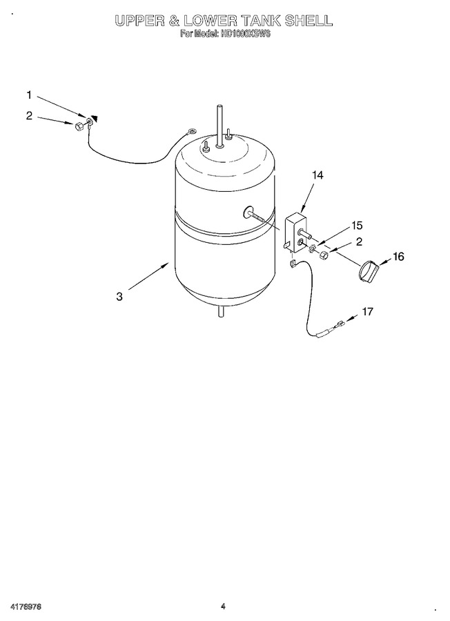Diagram for HD1000XSW6