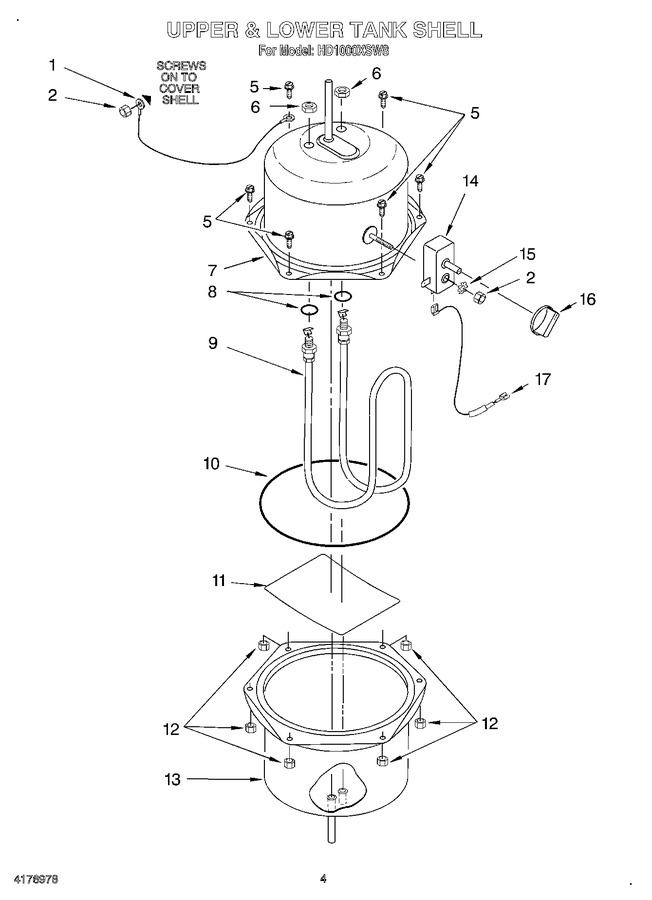 Diagram for HD1000XSW8