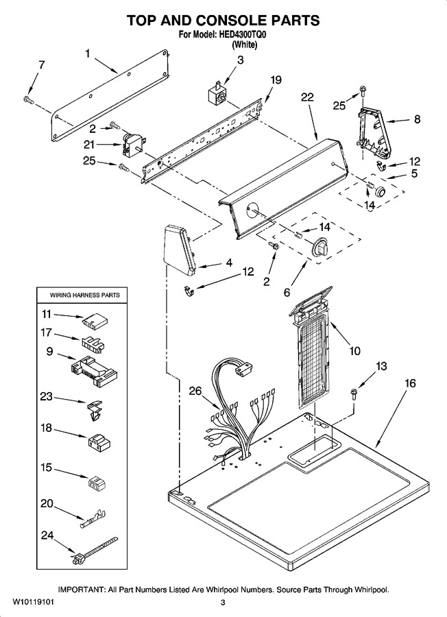 Diagram for HED4300TQ0