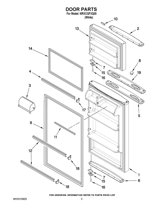 Diagram for I8RXCGFXQ00