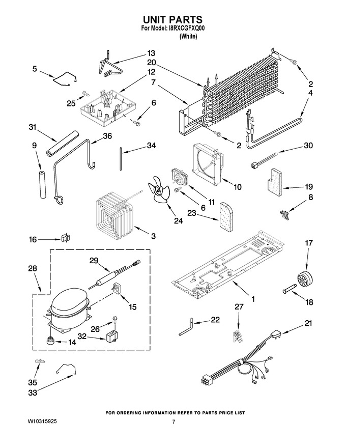 Diagram for I8RXCGFXQ00