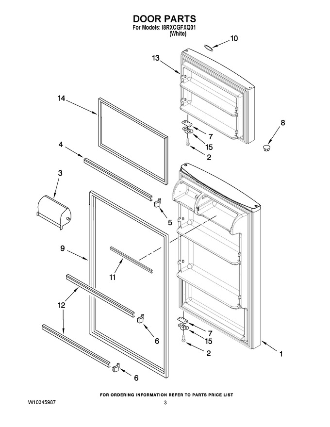 Diagram for I8RXCGFXQ01