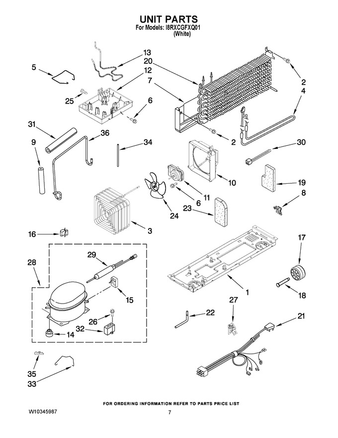 Diagram for I8RXCGFXQ01