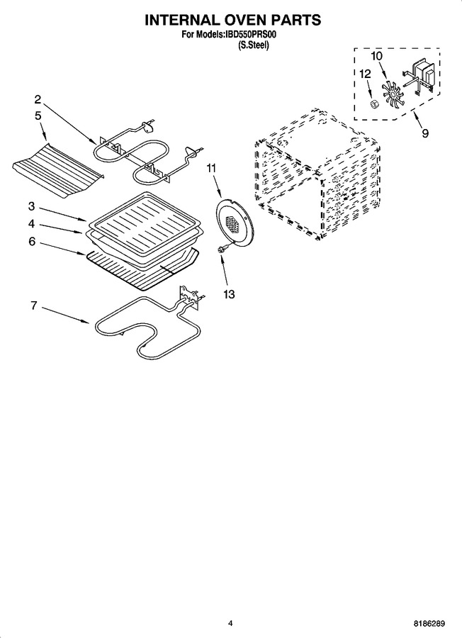Diagram for IBD550PRS00