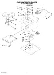 Diagram for 05 - Oven Interior Parts