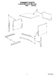Diagram for 02 - Cabinet Parts