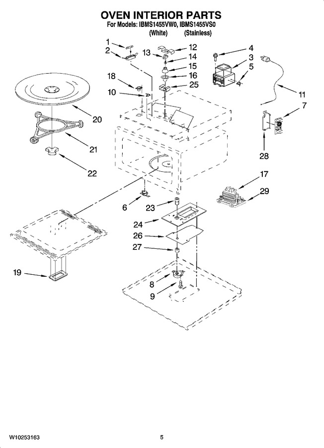 Diagram for IBMS1455VW0