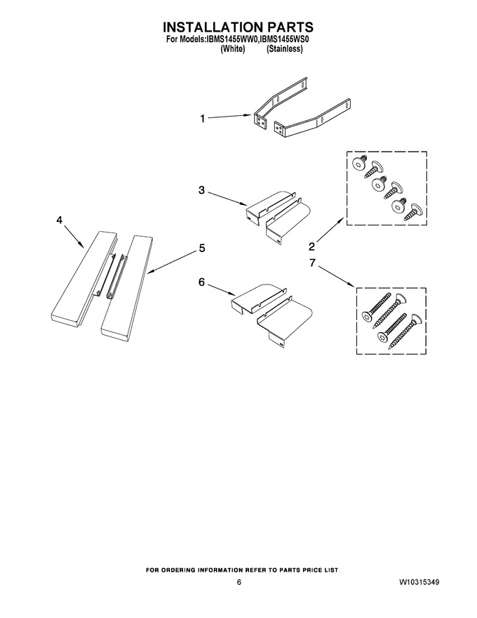 Diagram for IBMS1455WW0
