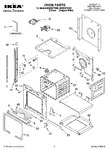 Diagram for 01 - Oven Parts