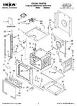 Diagram for 01 - Oven Parts