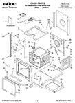 Diagram for 01 - Oven Parts