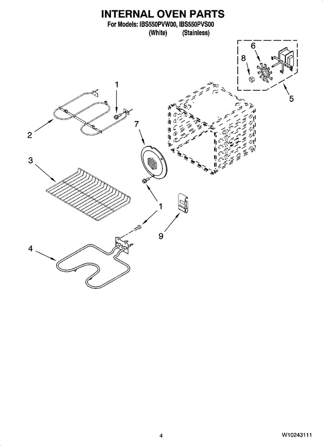 Diagram for IBS550PVS00