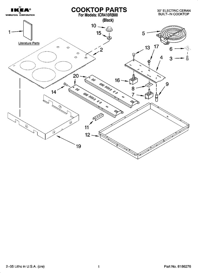Diagram for ICR410RB00