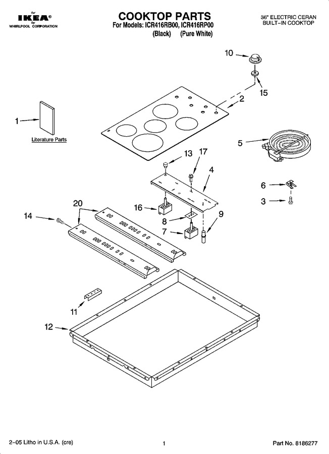 Diagram for ICR416RB00