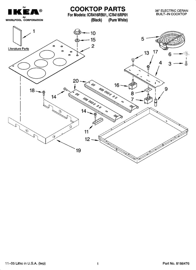 Diagram for ICR416RB01