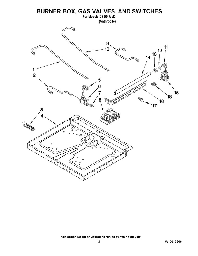 Diagram for ICS304WM0