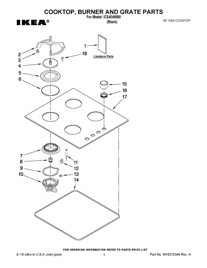 Diagram for ICS404WB0