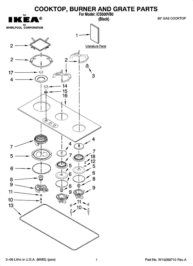 Diagram for ICS500VB0