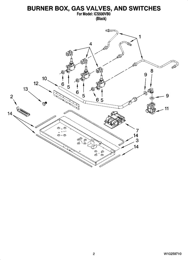 Diagram for ICS500VB0
