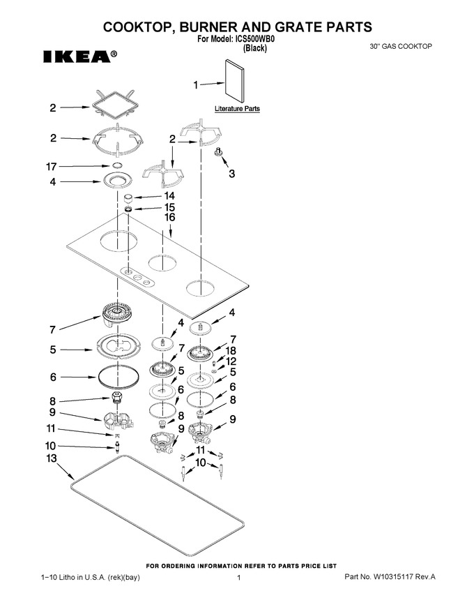Diagram for ICS500WB0
