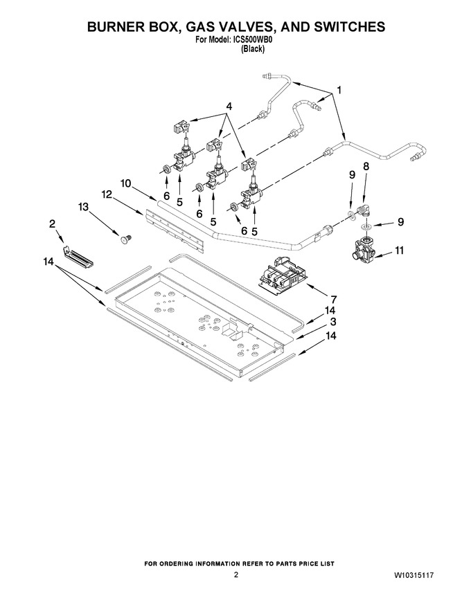 Diagram for ICS500WB0