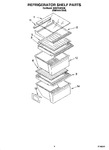 Diagram for 03 - Refrigerator Shelf Parts