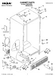 Diagram for 01 - Cabinet Parts