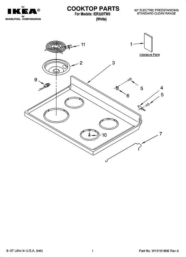 Diagram for IER320TW0
