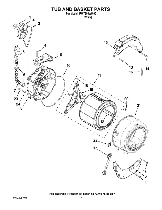 Diagram for IFW7300WW00