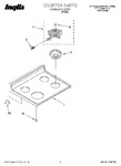 Diagram for 01 - Cooktop Parts