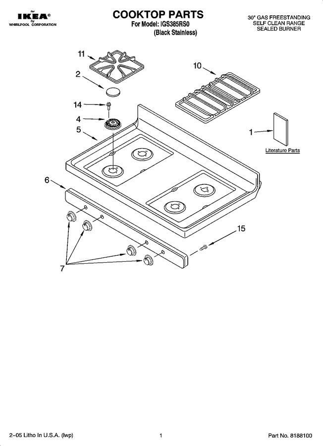 Diagram for IGS385RS0