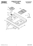 Diagram for 01 - Cooktop Parts
