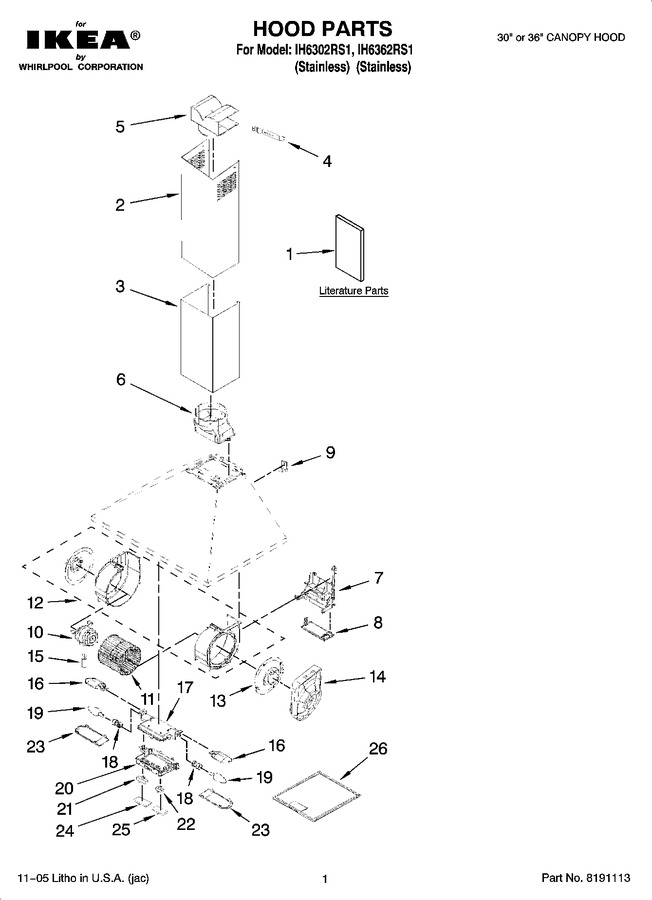 Diagram for IH6362RS1