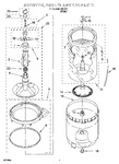 Diagram for 03 - Agitator, Basket And Tub Parts