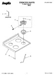 Diagram for 01 - Cooktop Parts